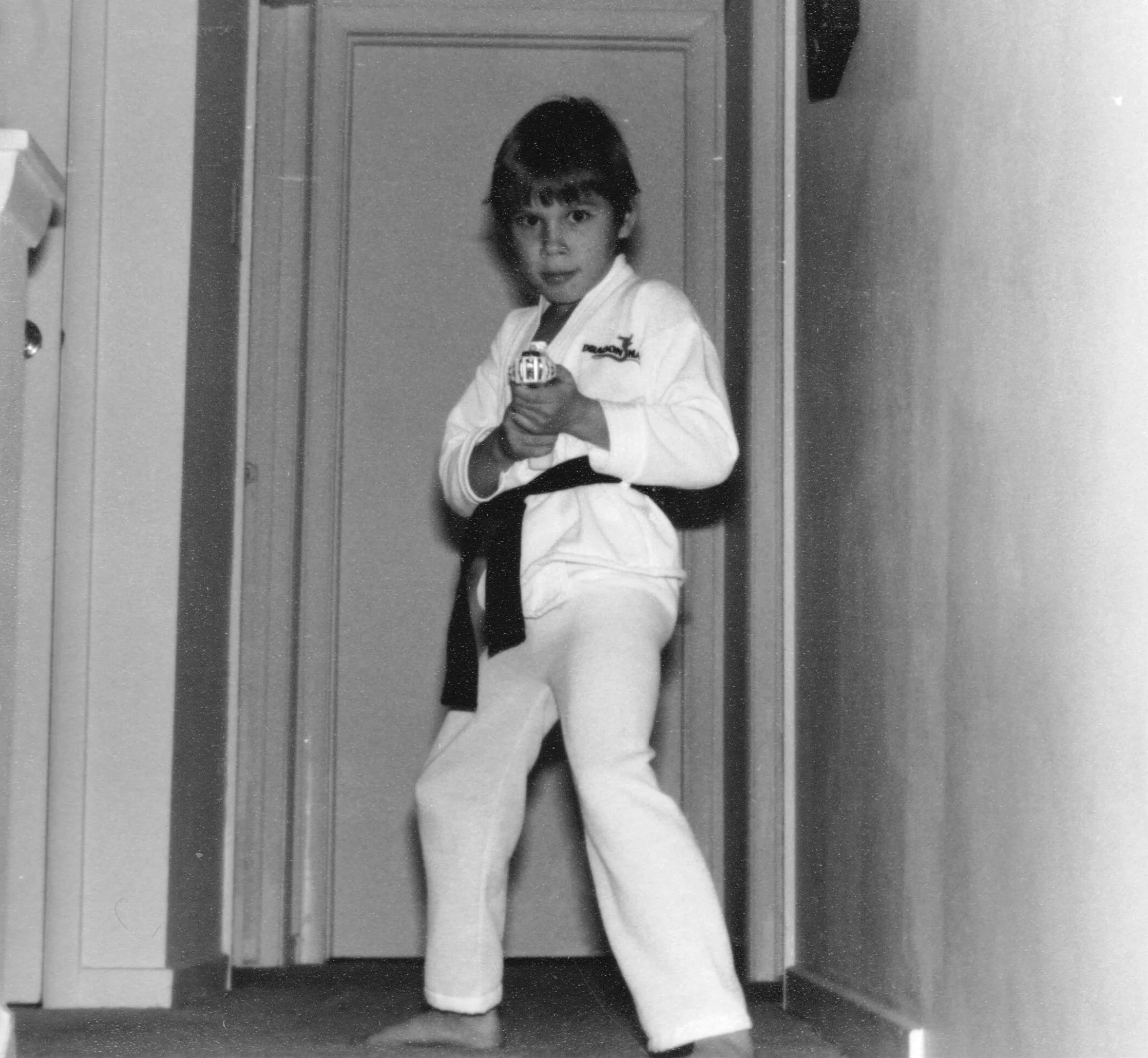 Jeremy Morrison as a child